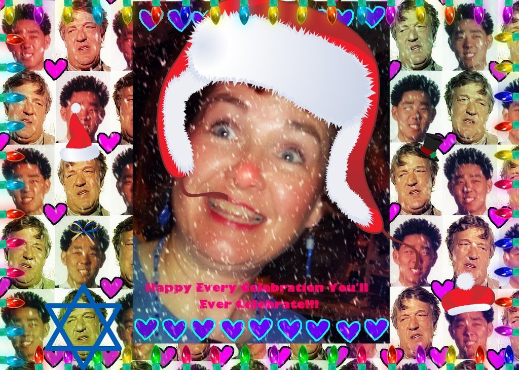 Ein Collage aus verschiedenen Fotos, die eine Person zeigen.