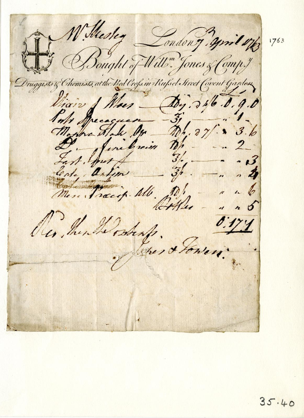 Altes, gelbliches juristisches Dokumententwurf mit sauberer Handschrift, der den Vertrag über den Verkauf von Testaments und Eigentum von William Jones detailliert.